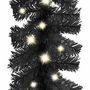 Voir la diapositive 5 : VIDAXL Guirlande de Noël avec lumieres LED 20 m Noir