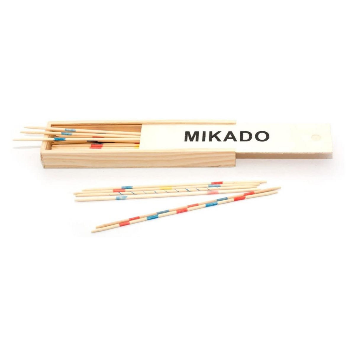 JeuJura Jeu de Mikado en Bois Jeujura avec Boîte de Rangement Pratique