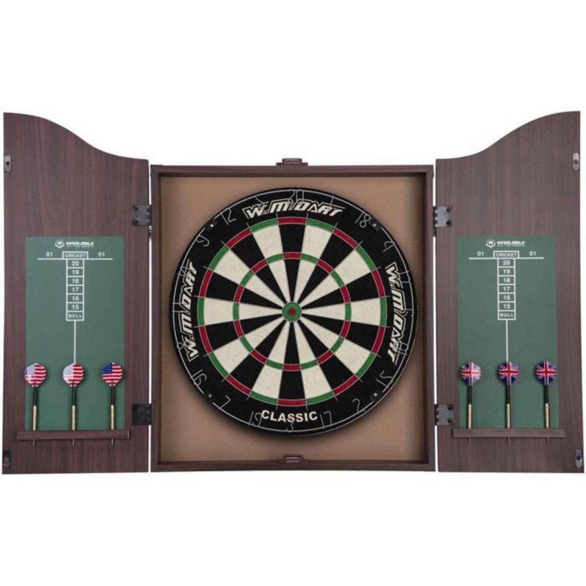 Paris Prix Jeu de Fléchettes  Professionnel  45cm Marron