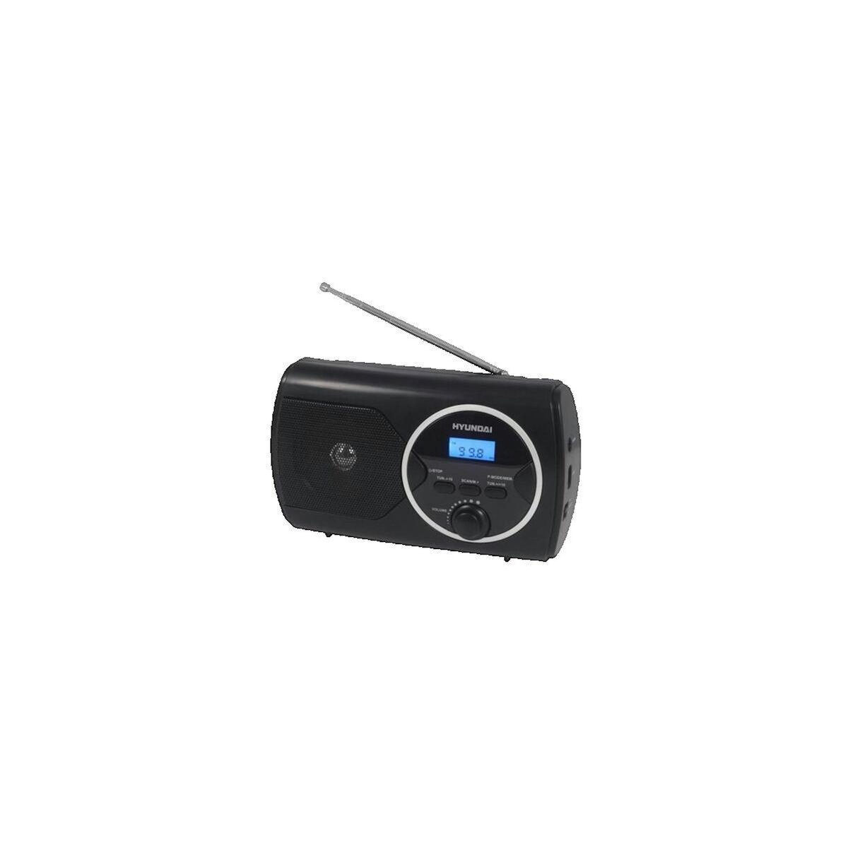 Hyundai Radio portable Hyundai PR 570PLLUB Noir