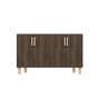 Voir la diapositive 1 : Habitat et Jardin Buffet en bois  Rodney  - 120 x 30 x 74 cm - Marron