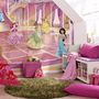 Voir la diapositive 2 : Komar Komar Photo mural Glitze Party Princess 368x254 cm Rose