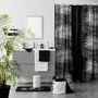 Voir la diapositive 3 : Paris Prix Brosse WC Imprimée  Orbella  40cm Noir & Argent