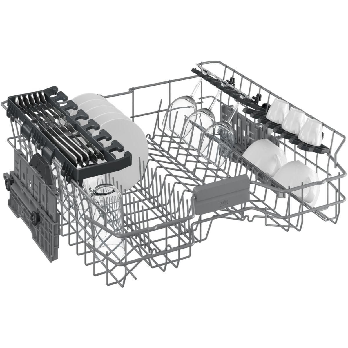 Beko Lave vaisselle encastrable BDIN16430 Glissières