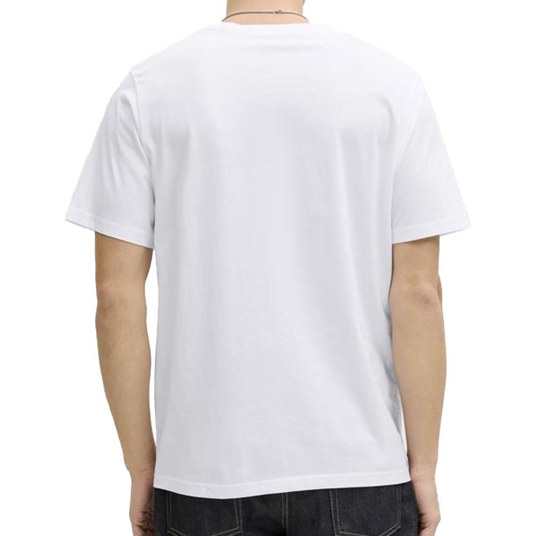 Voir la diapositive 2 : Jack & Jones T-Shirt Blanc Homme Jack & Jones Jjfrank