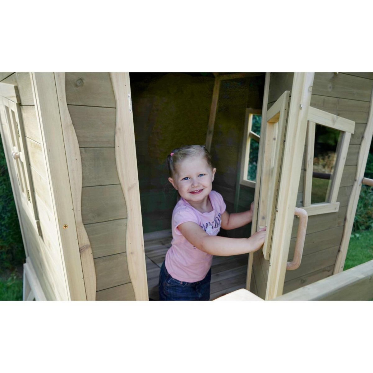 EXIT TOYS Maisonnette en bois pour enfants Crooky 300 - Exit Toys