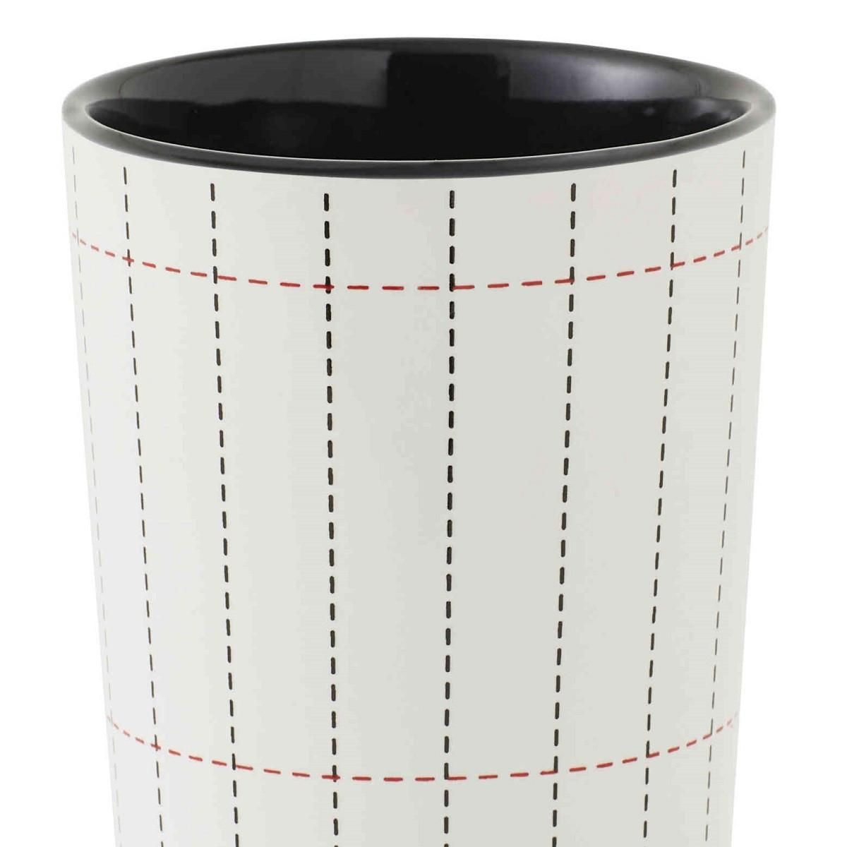 GUY LEVASSEUR Porte brosse à dents géométrique en céramique SAINT GERMAIN