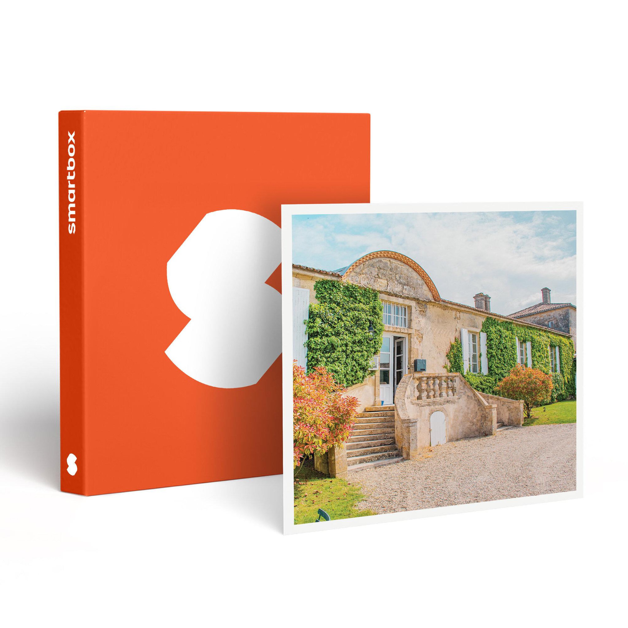 Smartbox Visite de chai avec dégustation de vin, pique-nique et location de vélos dans un château à sauternes - coffret cadeau gastronomie