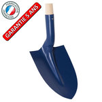 OUTILS PERRIN Pelle à terre de tranchée 21 sans manche, outil à main pour le maçon et le BTP