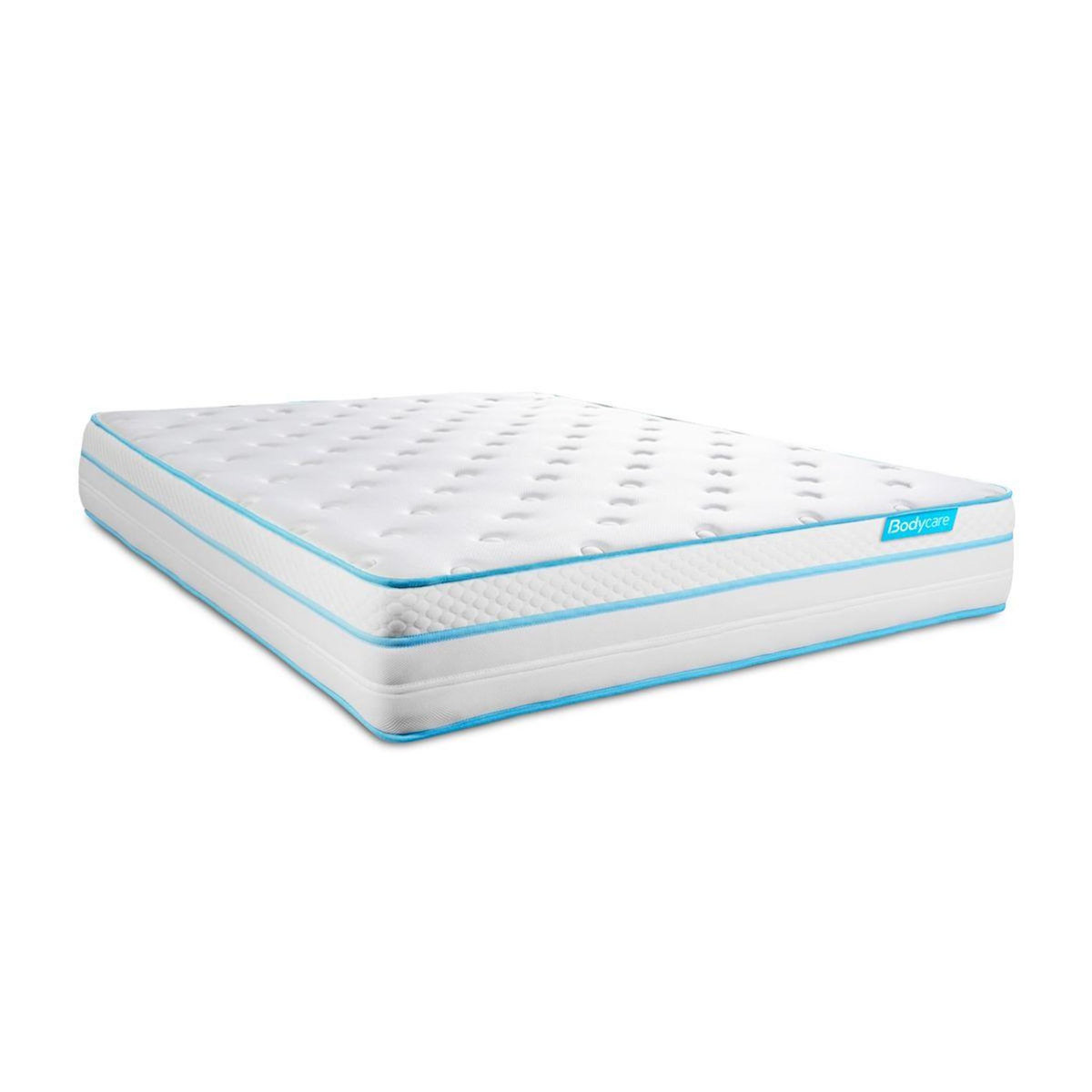BODYCARE Matelas BODYZONE+ 160x200 Ressorts ensachés, visco 5 zones Ultra épaisseur
