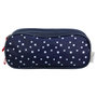 Voir la diapositive 1 : Bagtrotter BAGTROTTER Trousse scolaire 2 compartiments Phileas Bleue Étoiles