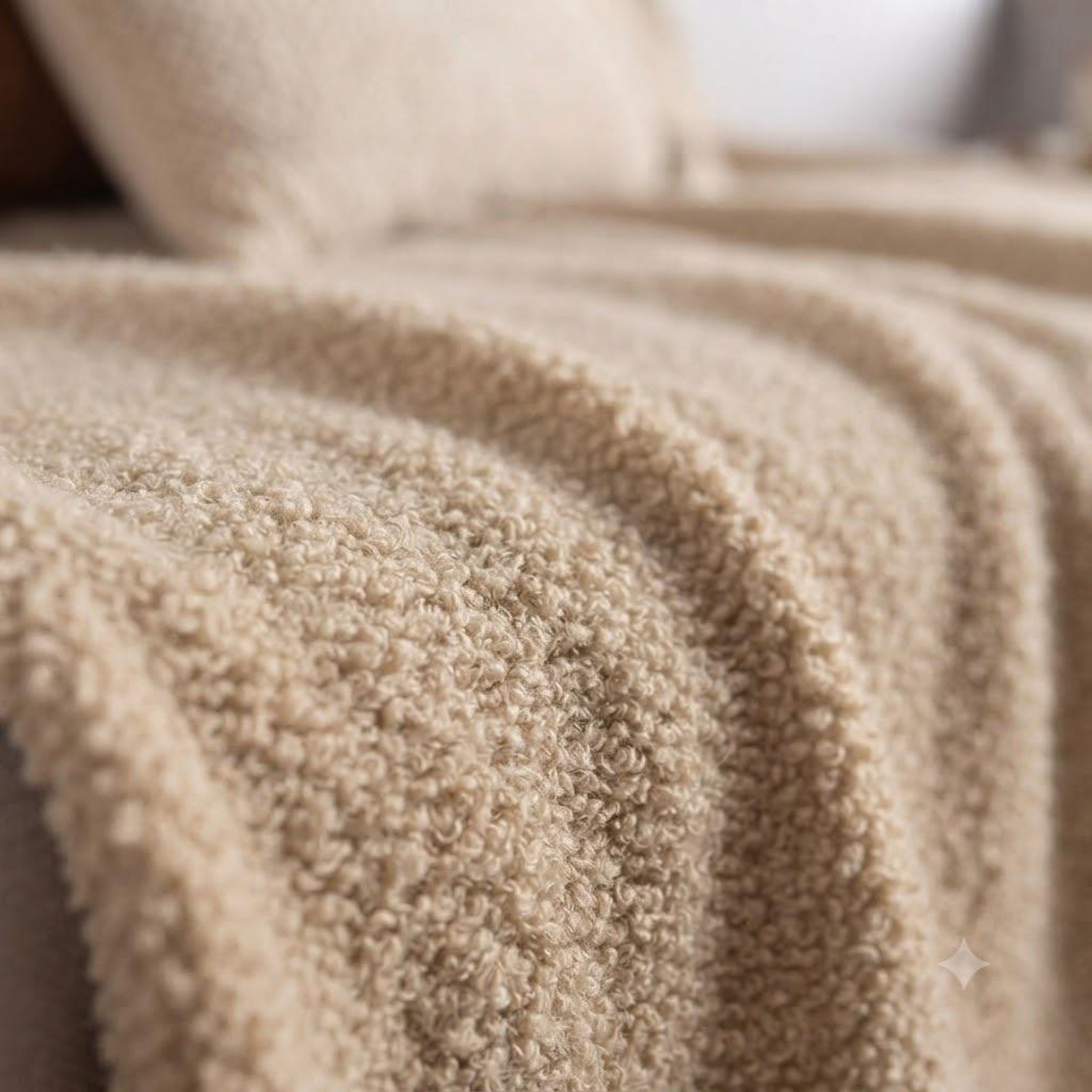 Voir la diapositive 5 : Eden Plaid bouclette wooly design et moderne