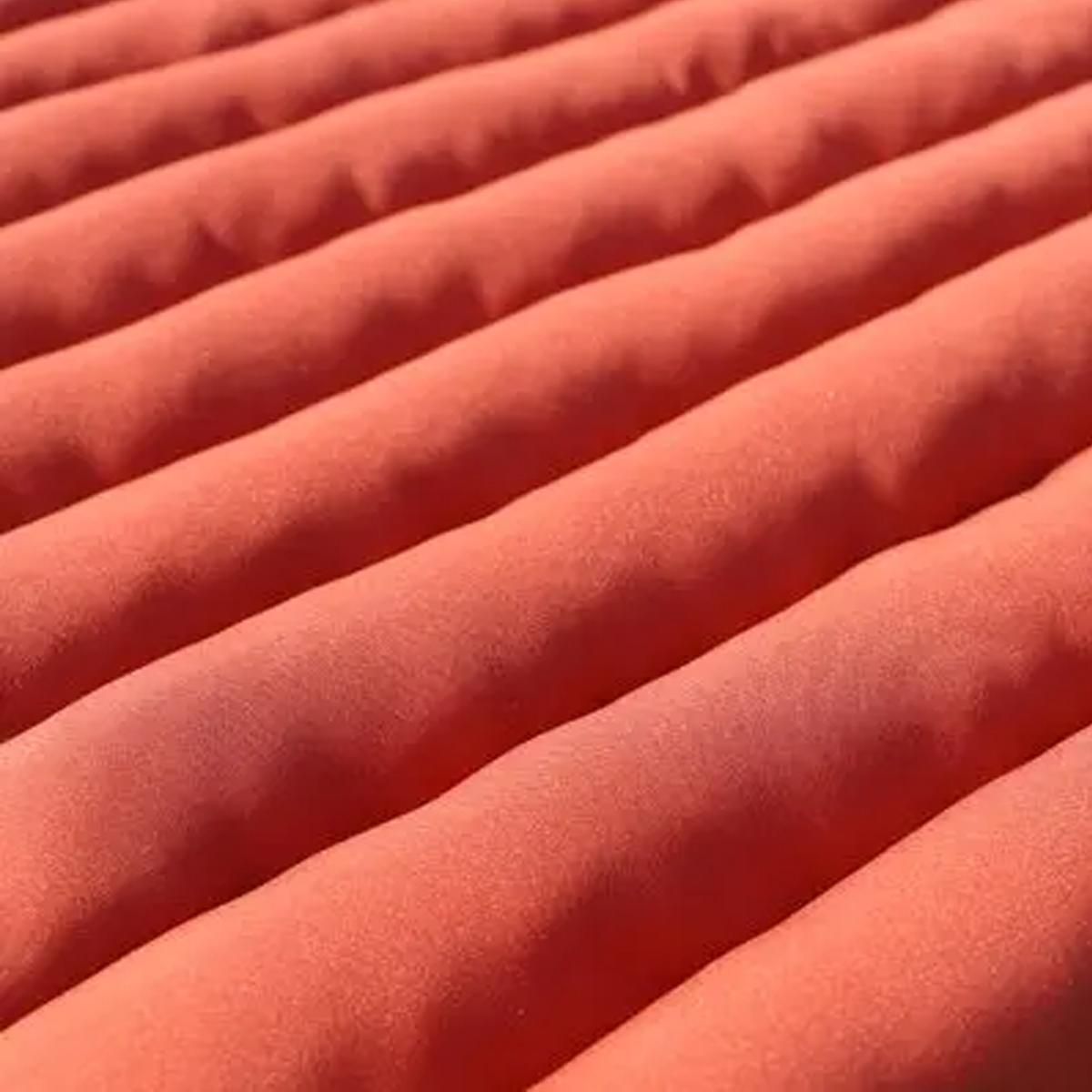 RED DECO Lot de 2 matelas bain de soleil 180cm terracotta - 2x sormiou terracotta