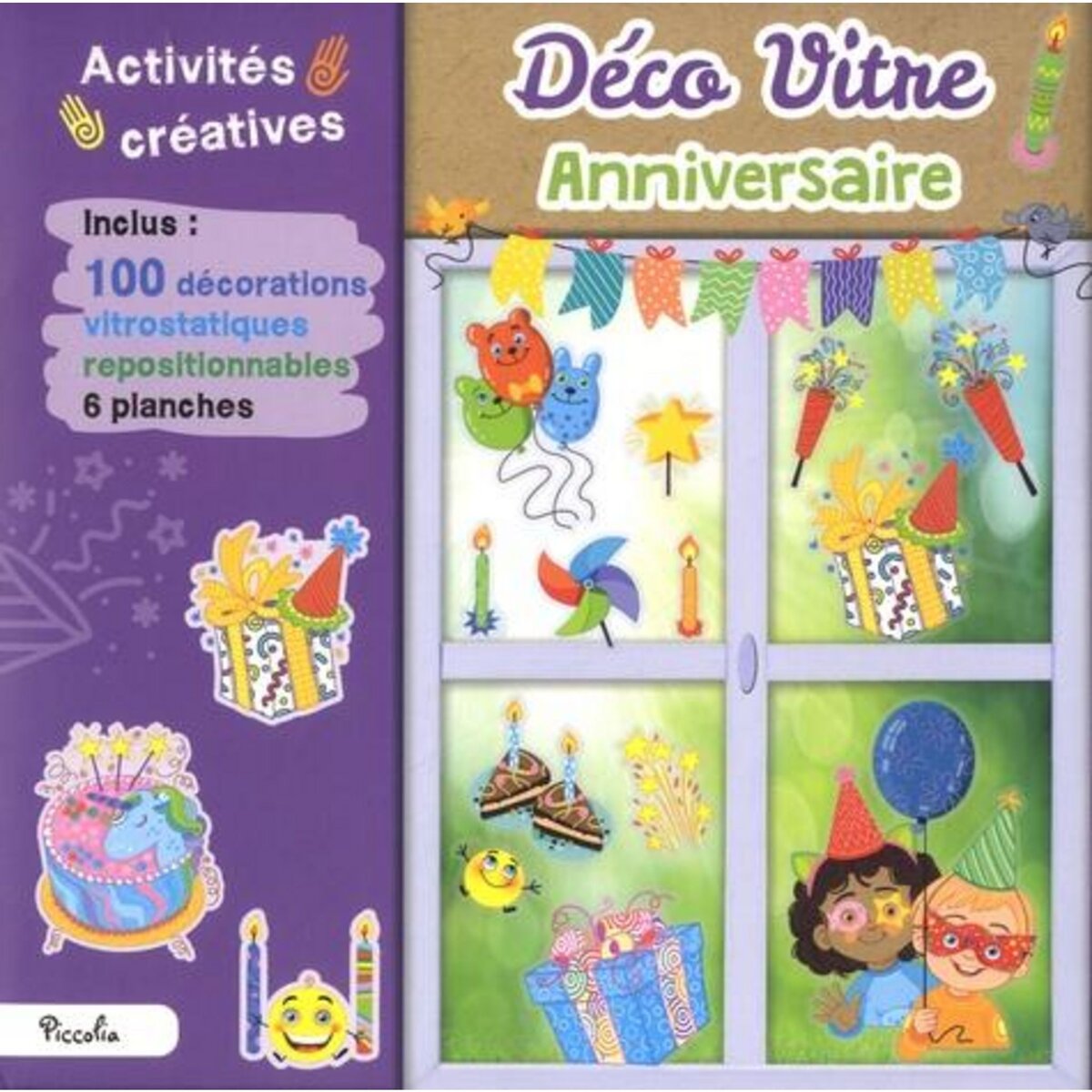 DECO VITRES ANNIVERSAIRE, Staiano Elena