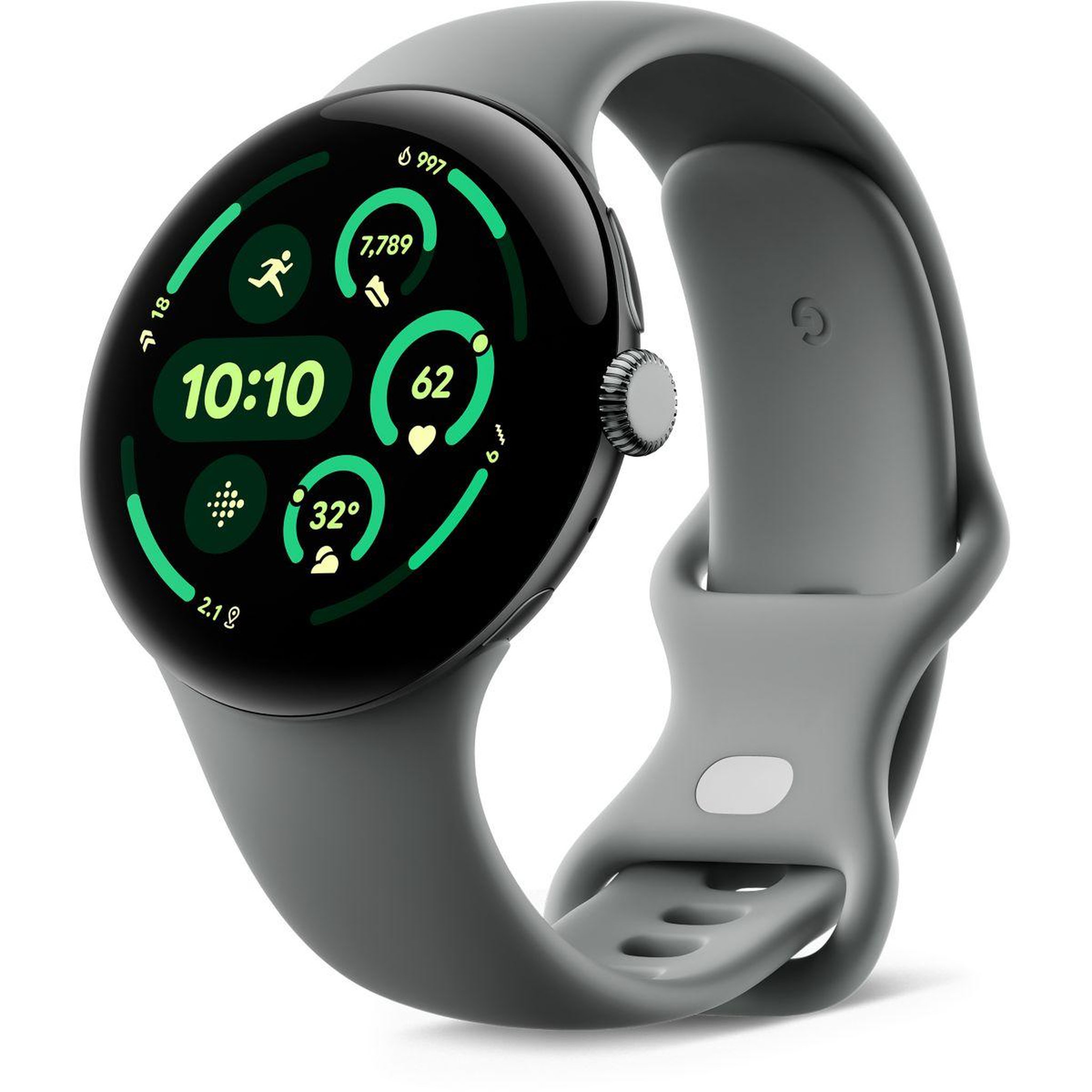 GOOGLE Montre connectée Pixel Watch 3 45 mm Vert Sauge 4G