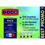 DODO Pack DODO couette + oreiller tempérés anti-acariens 300g/m² DOUCE QUIETUDE