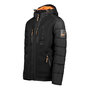 Voir la diapositive 5 : GEOGRAPHICAL NORWAY Doudoune Noire/Orange Homme Geographical Norway Beachwood
