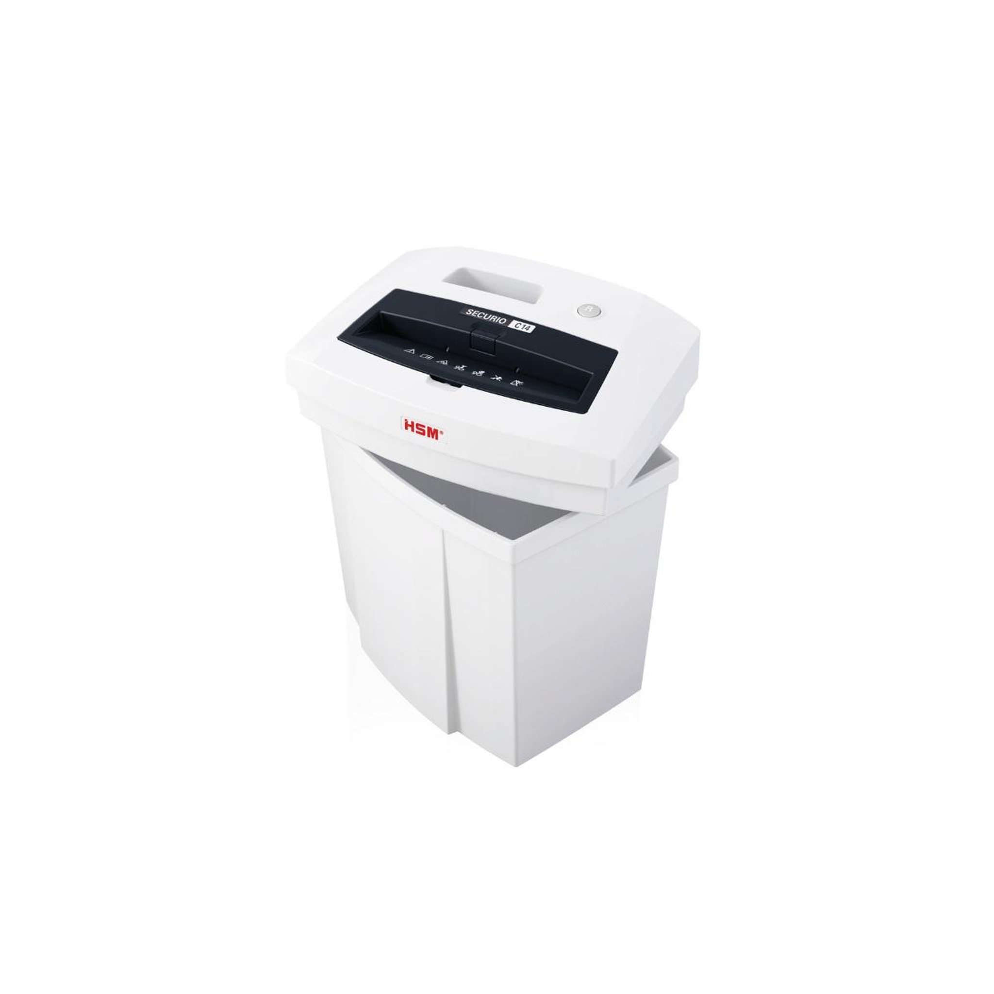 Voir la diapositive 6 : Hsm Destructeur de documents 10-12 feuilles coupe bandes 3.9mm - 2250111
