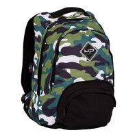 Set de sac à dos, sac gym et trousse Bagtrotter Bleu Camouflage