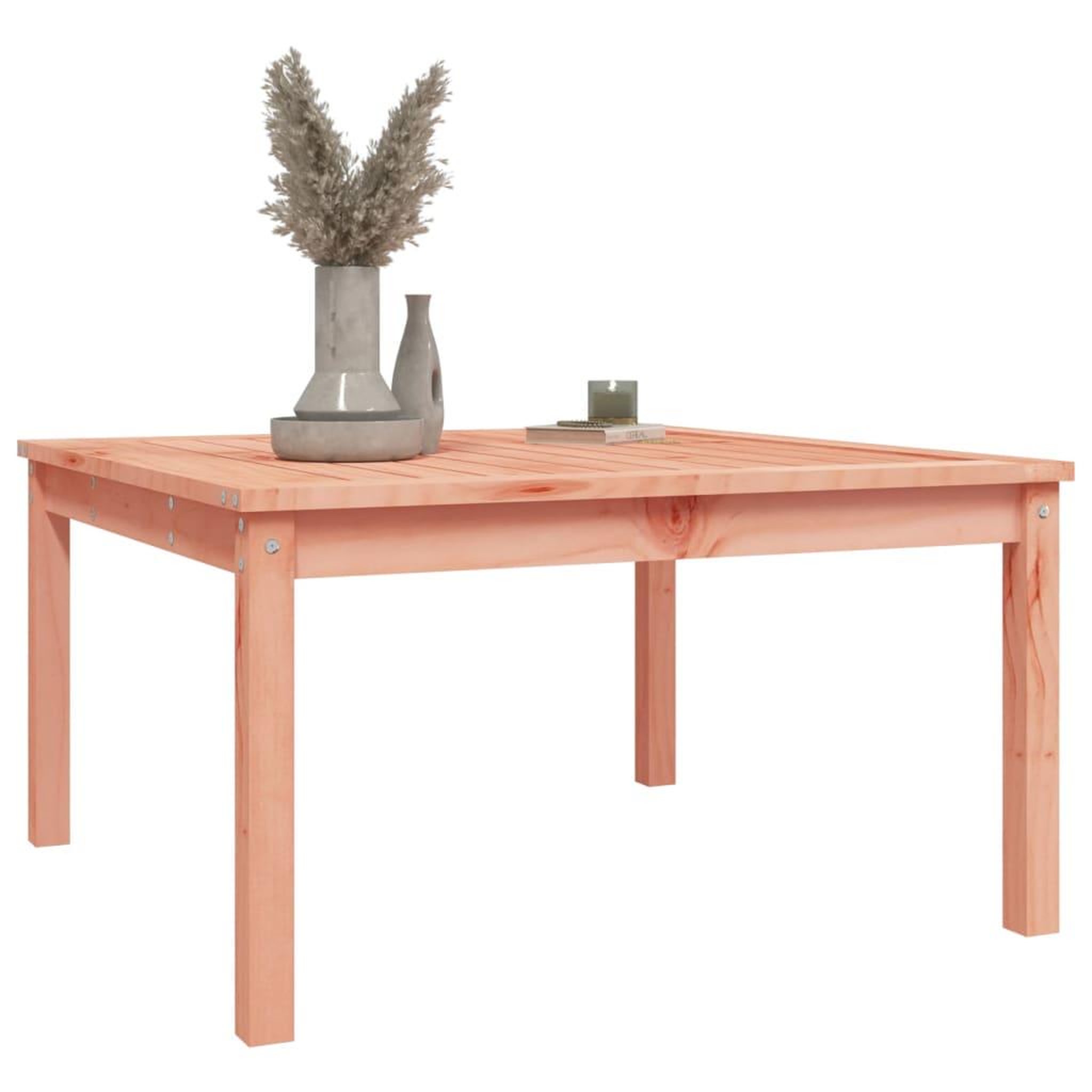 Voir la diapositive 4 : VIDAXL Table de jardin 82,5x82,5x45 cm bois massif de douglas