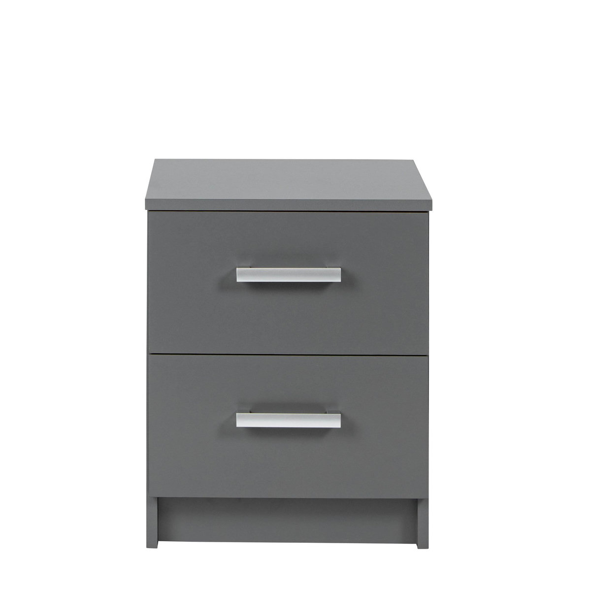 INTERLINK Table de nuit ELENZIO 2 Gris