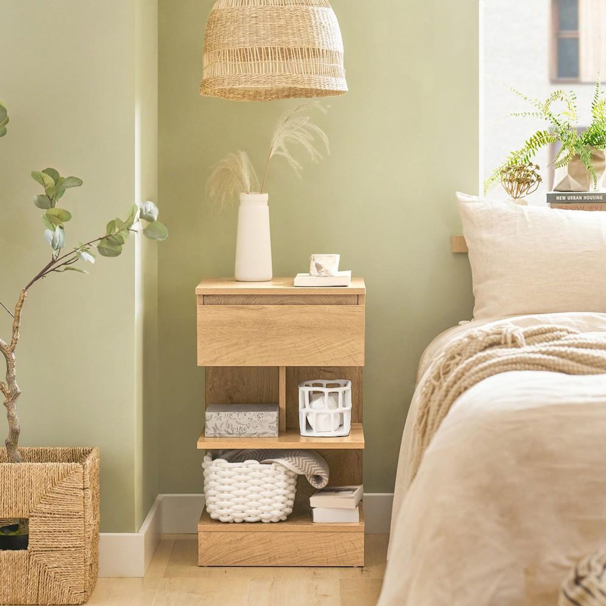 SOBUY SoBuy - Table De Chevet à un tiroir - Moderne - FBT49