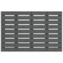 Voir la diapositive 4 : VIDAXL Tete de lit murale Gris 81x3x63 cm Bois massif de pin