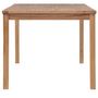 Voir la diapositive 3 : VIDAXL Table de jardin 150x90x77 cm Bois de teck solide