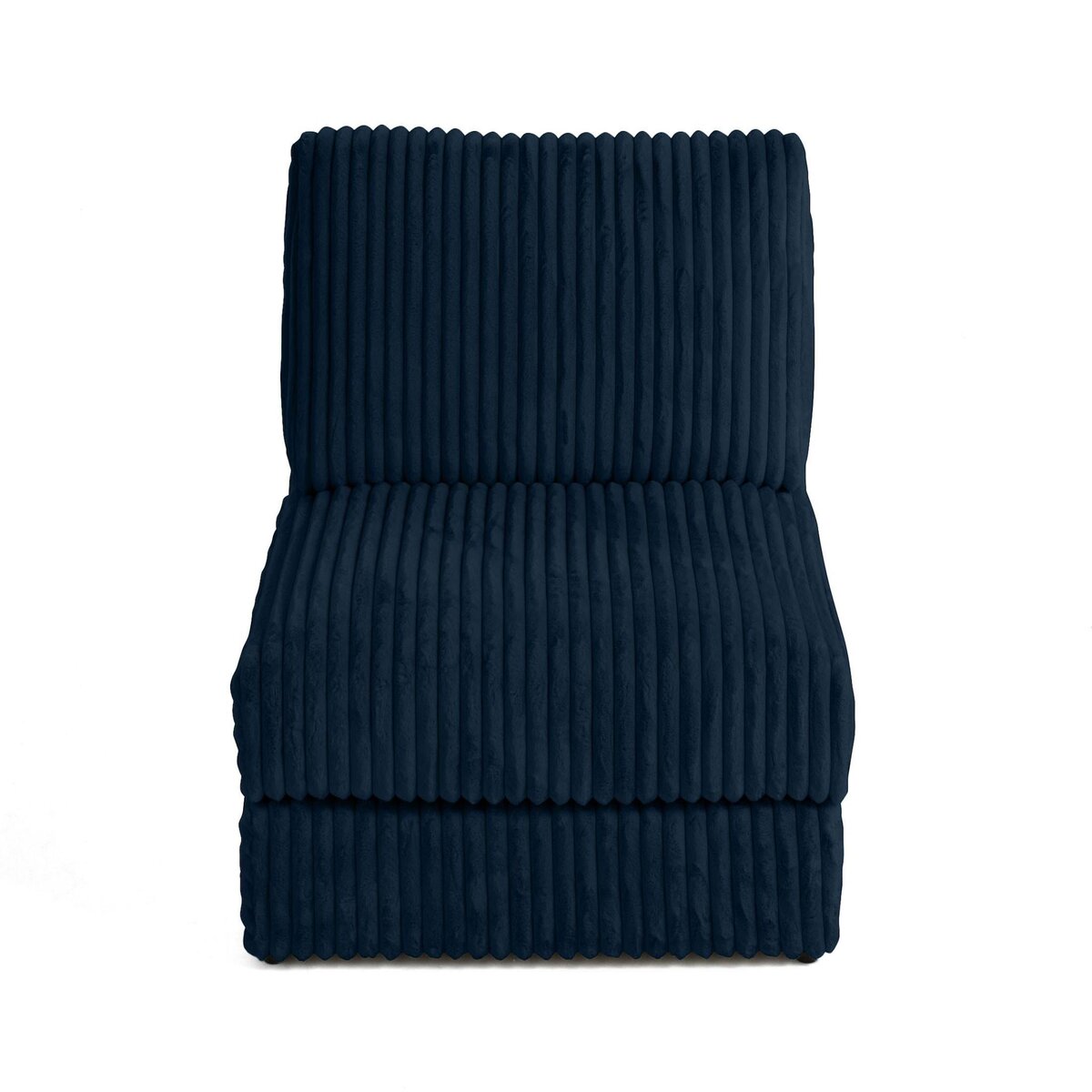 LISA DESIGN Jasper - module d'assise - en fausse fourrure côtelée