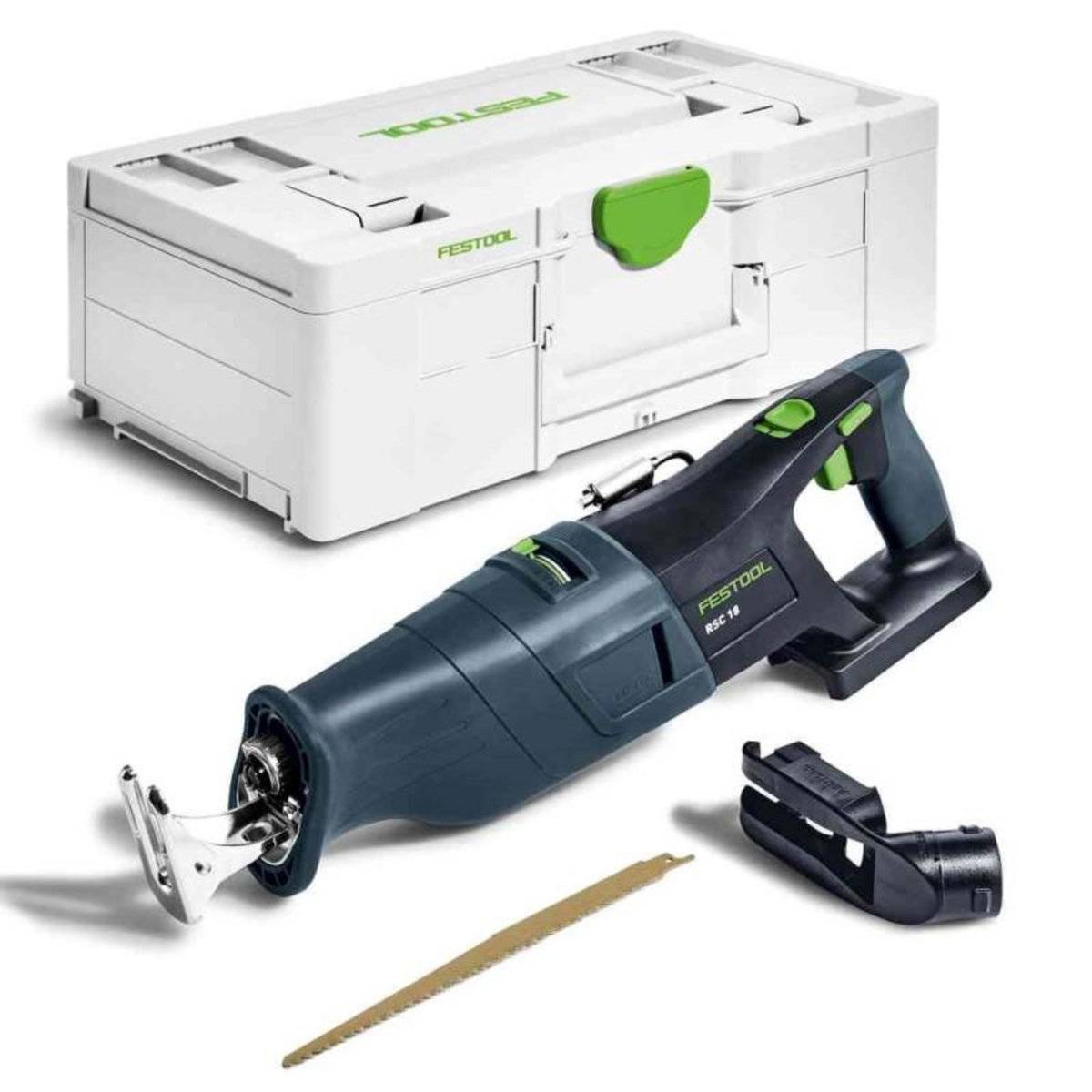 FESTOOL Scie sabre 18V RSC 18 EB Basic (sans batterie ni chargeur) + coffret Systainer SYS3 FESTOOL 576947