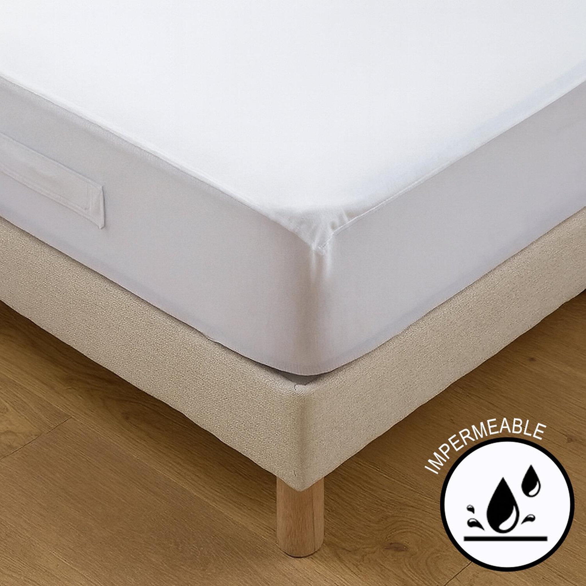 Home collection Protège matelas microfibre quilte waterp. Coloris disponibles : Blanc