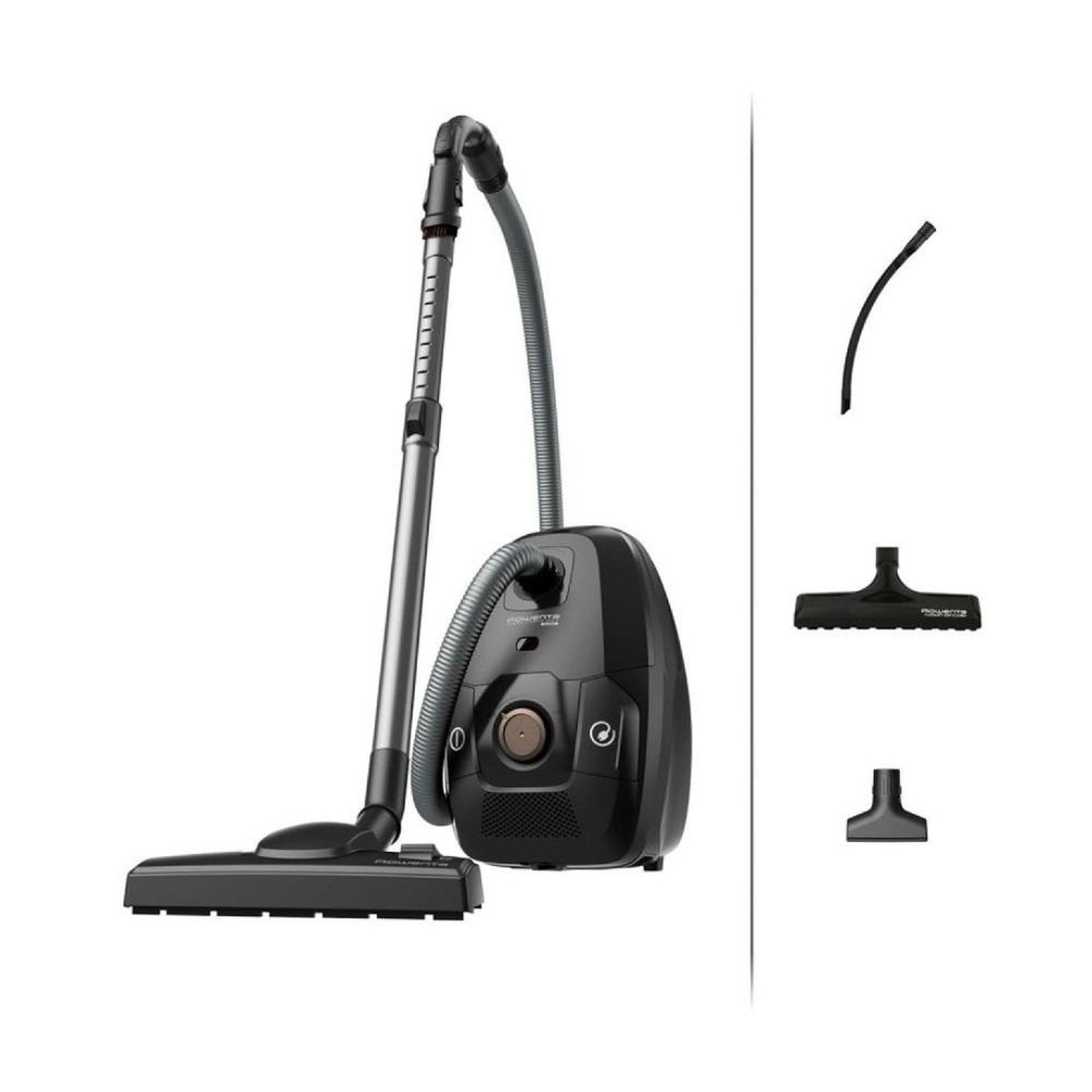 Voir la diapositive 2 : ROWENTA Aspirateur traineau 900w 65db noir - RO6169EA