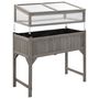 Voir la diapositive 5 : VIDAXL Lit sureleve avec serre 110x54x120 cm Bois de sapin massif