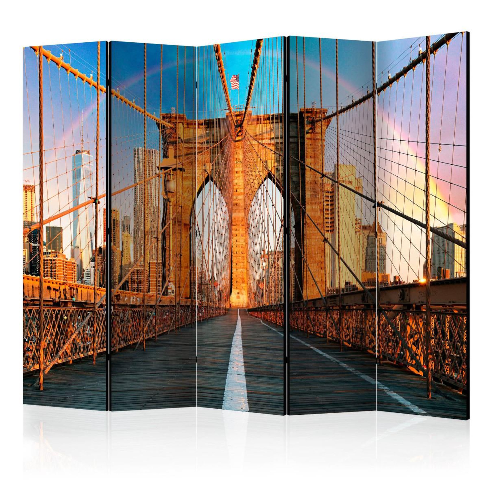 Paris Prix Paravent 5 volets  bridge to happiness  172x225cm