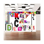 Paris Prix Papier Peint  Keep Calm & Design. Coloris disponibles : Multicolore