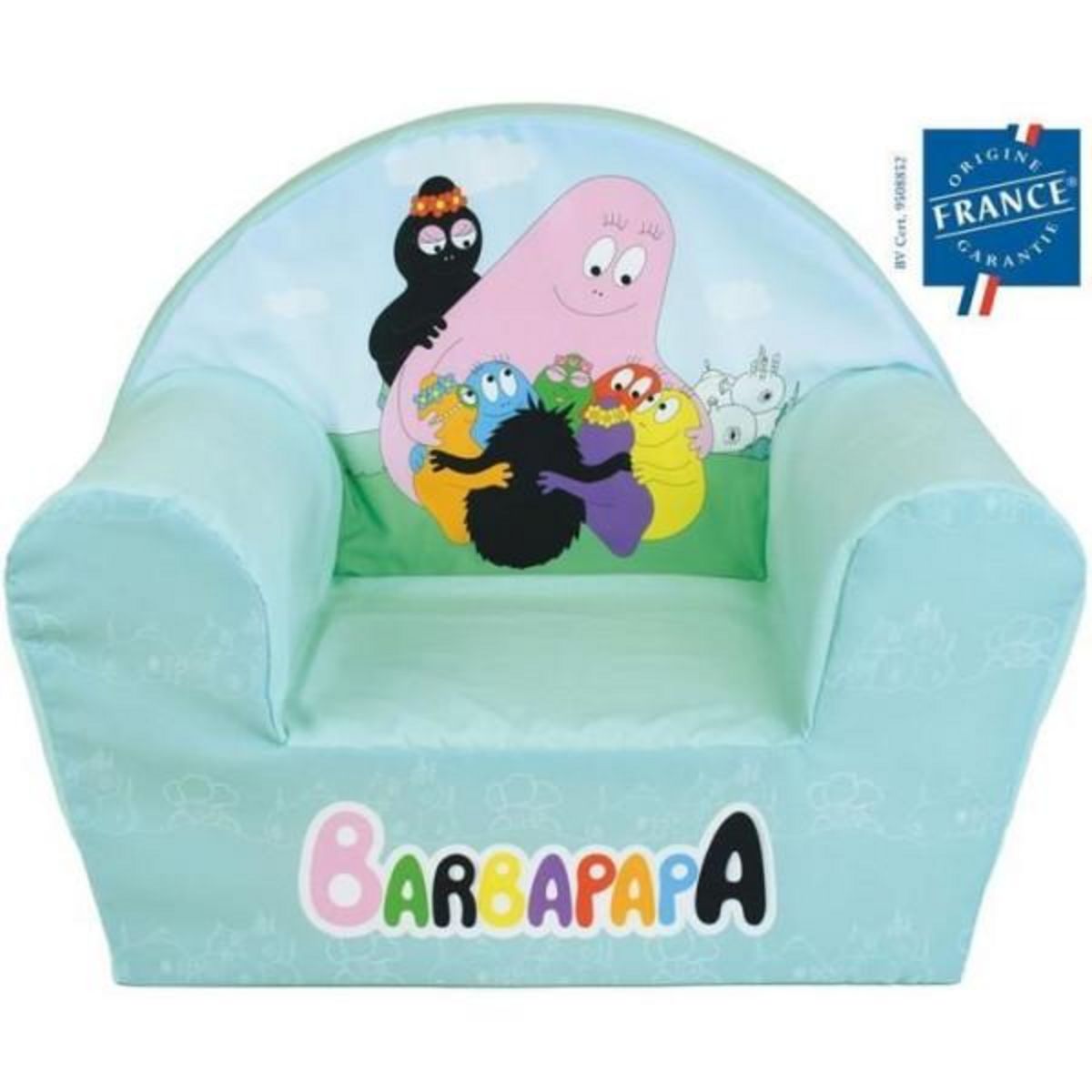 Fun House Fauteuil - Chaise - Bebe - Enfant  club enfant - BARBAPAPA - FUN HOUSE - Origine France - 52 x 33 x 42 cm