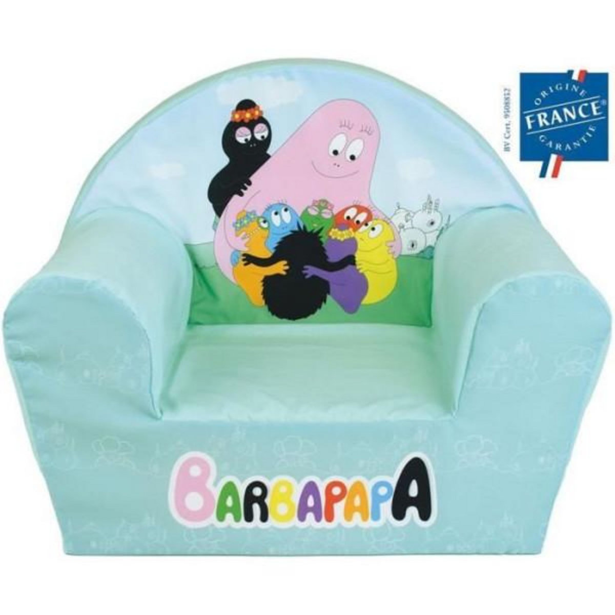 Fun House Fauteuil - Chaise - Bebe - Enfant  club enfant - BARBAPAPA - FUN HOUSE - Origine France - 52 x 33 x 42 cm