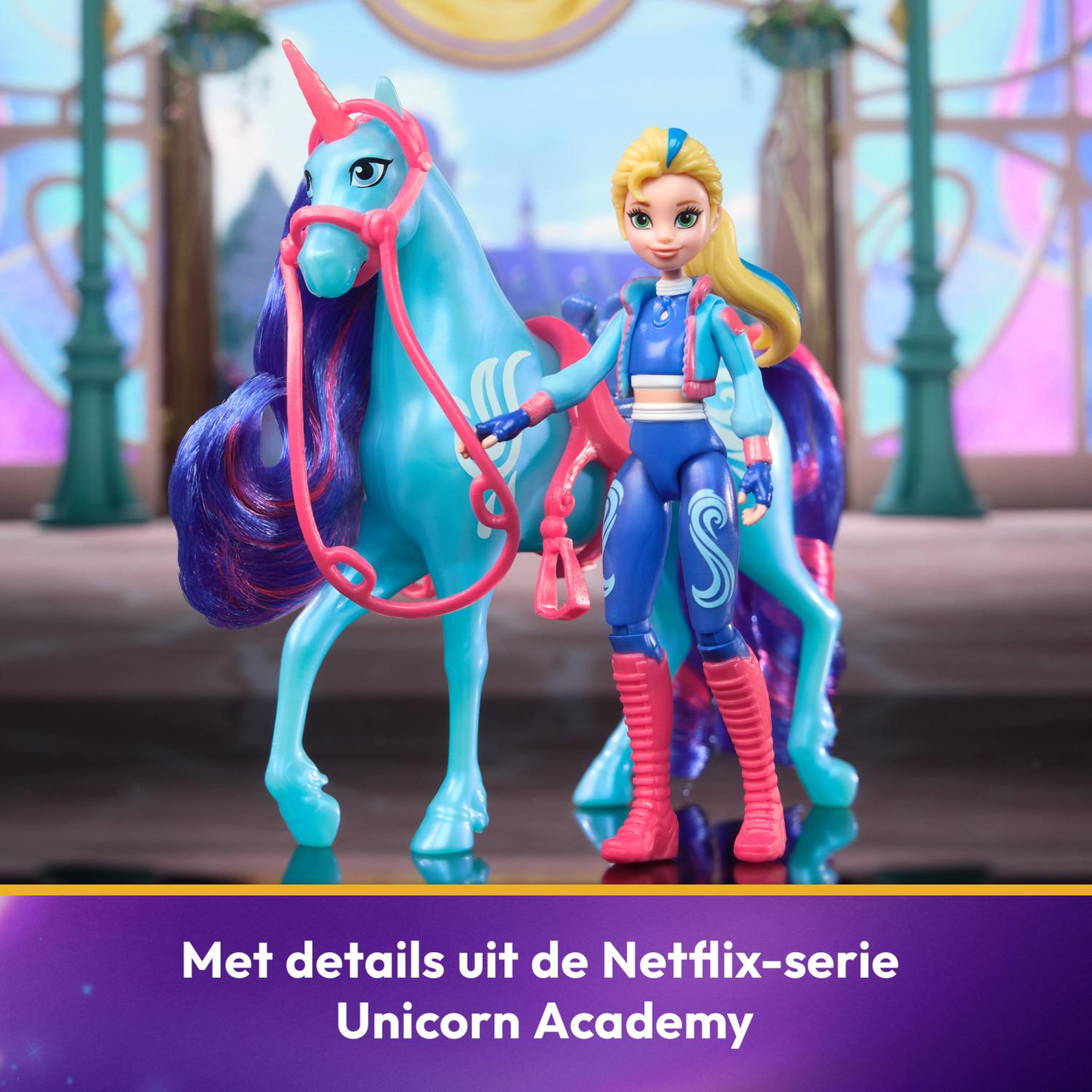 Voir la diapositive 3 : SPIN MASTER Unicorn Academy Isabel & River