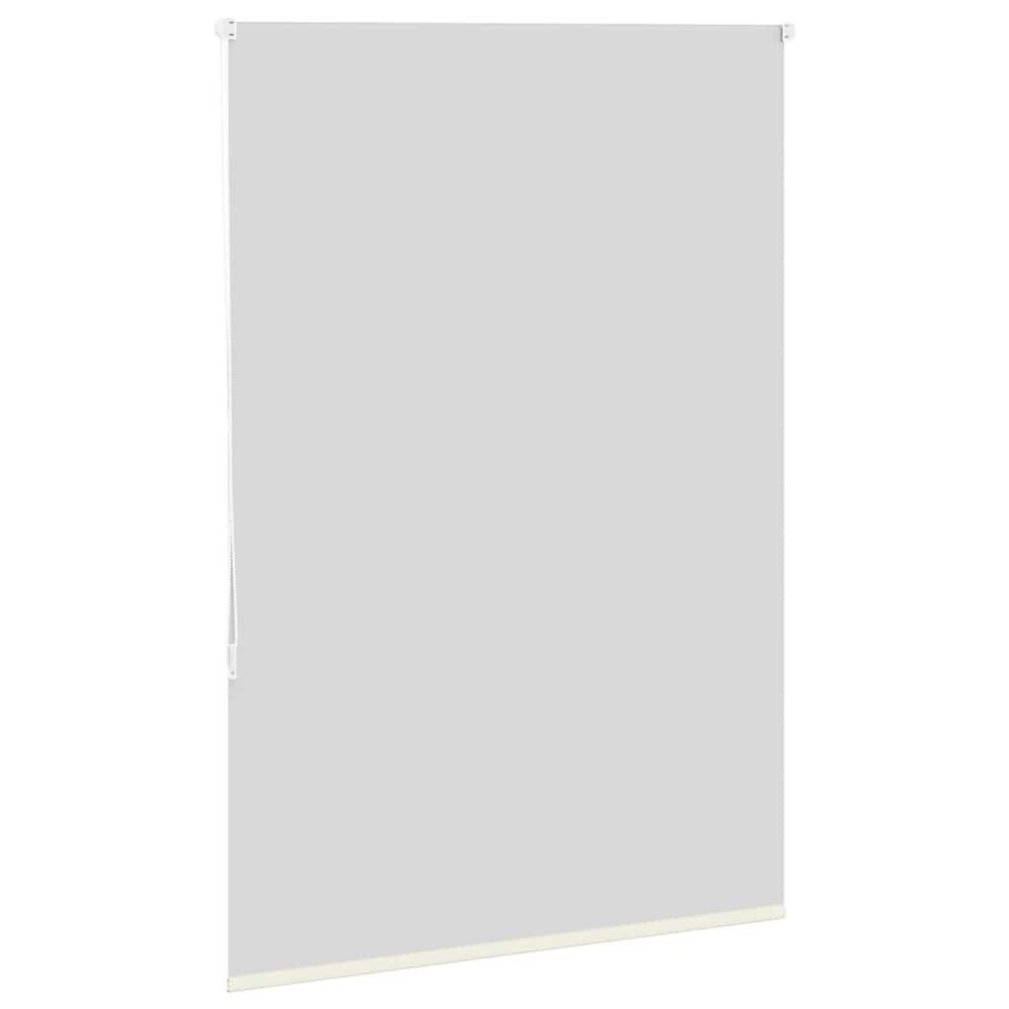 Voir la diapositive 4 : VIDAXL Store enrouleur occultant blanc casse largeur du tissu 105,7 cm