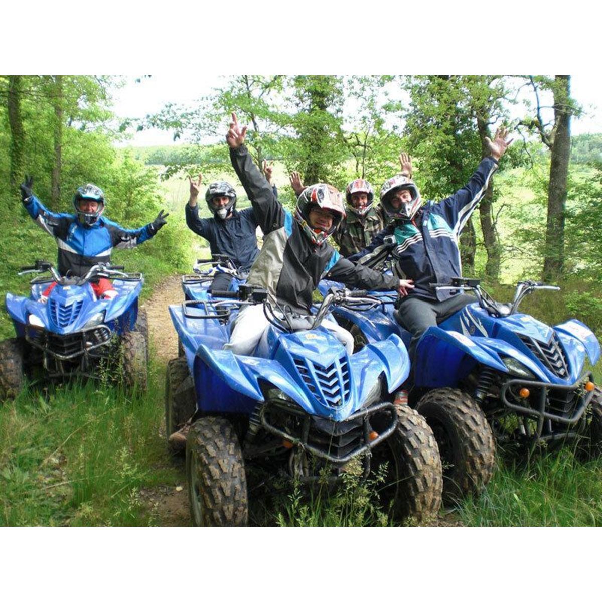 Smartbox Quad : demi-journée de randonnée à la découverte des joyaux du Vexin français - Coffret Cadeau Sport & Aventure