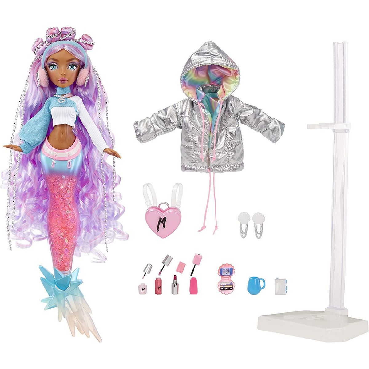 MGA Poupée Mermaze Mermaidz Winter Harmonique