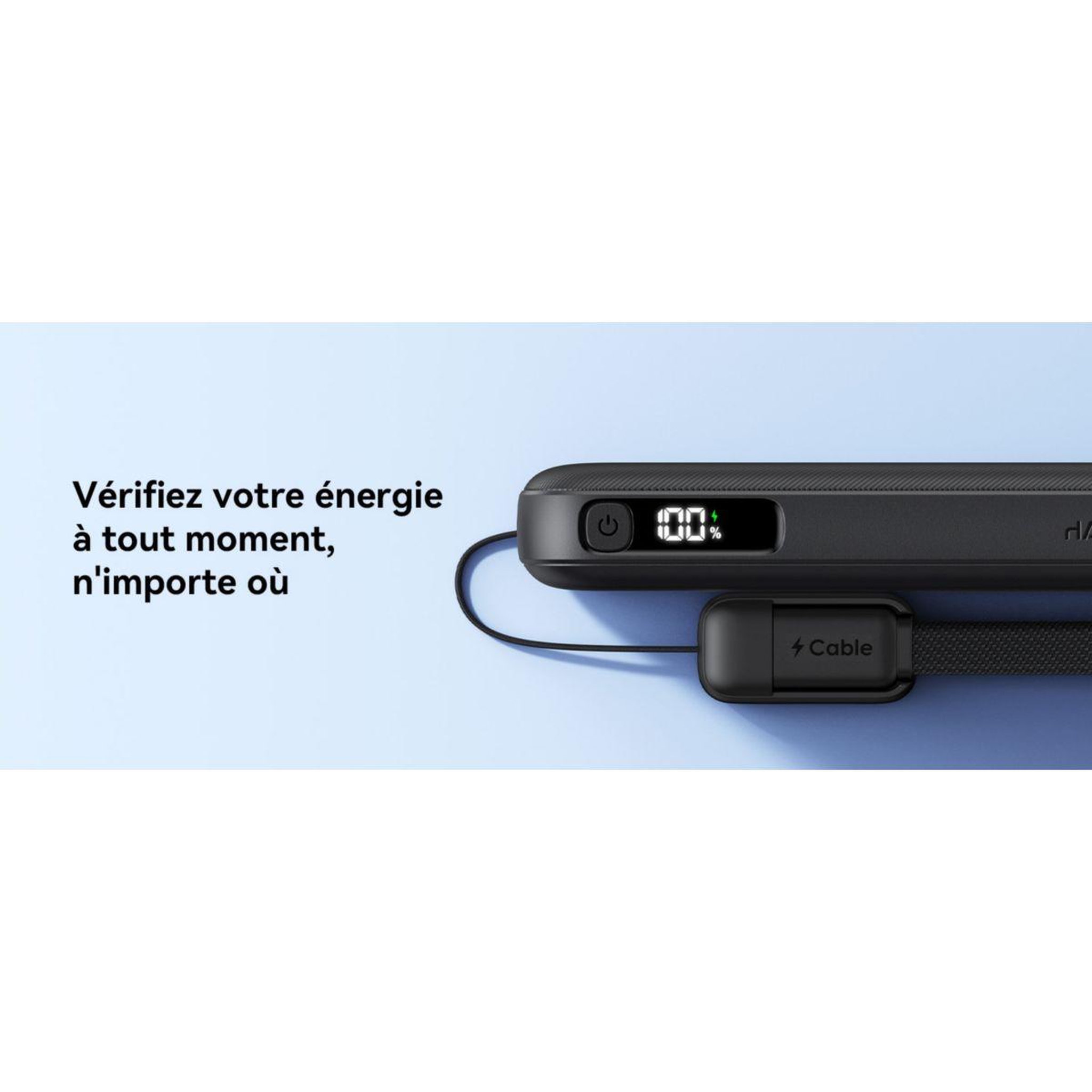 Voir la diapositive 5 : INIU Batterie externe 10000 mah pocket neo usb-a + 2 usb-c