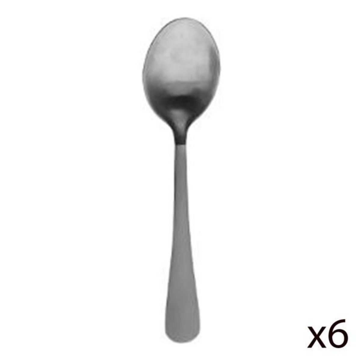 SECRET DE GOURMET Ménagère 24 Pièces Inox  Satin  27cm Argent