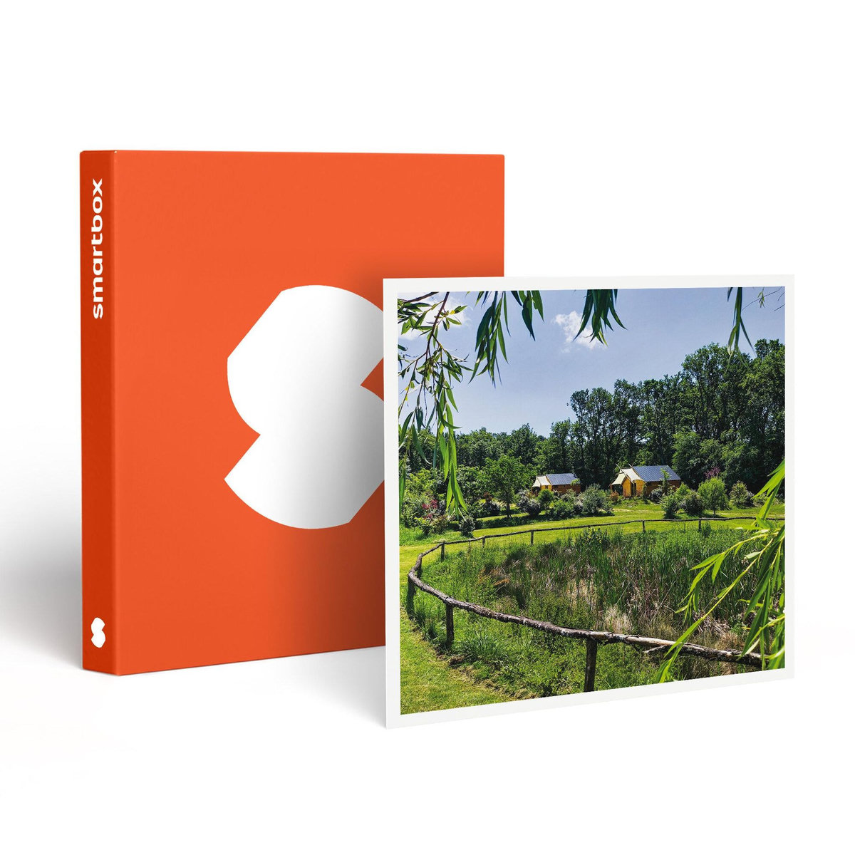 Smartbox 3 jours insolite en cabane pour 2 adultes et 1 enfant près de Bergerac - Coffret Cadeau Séjour