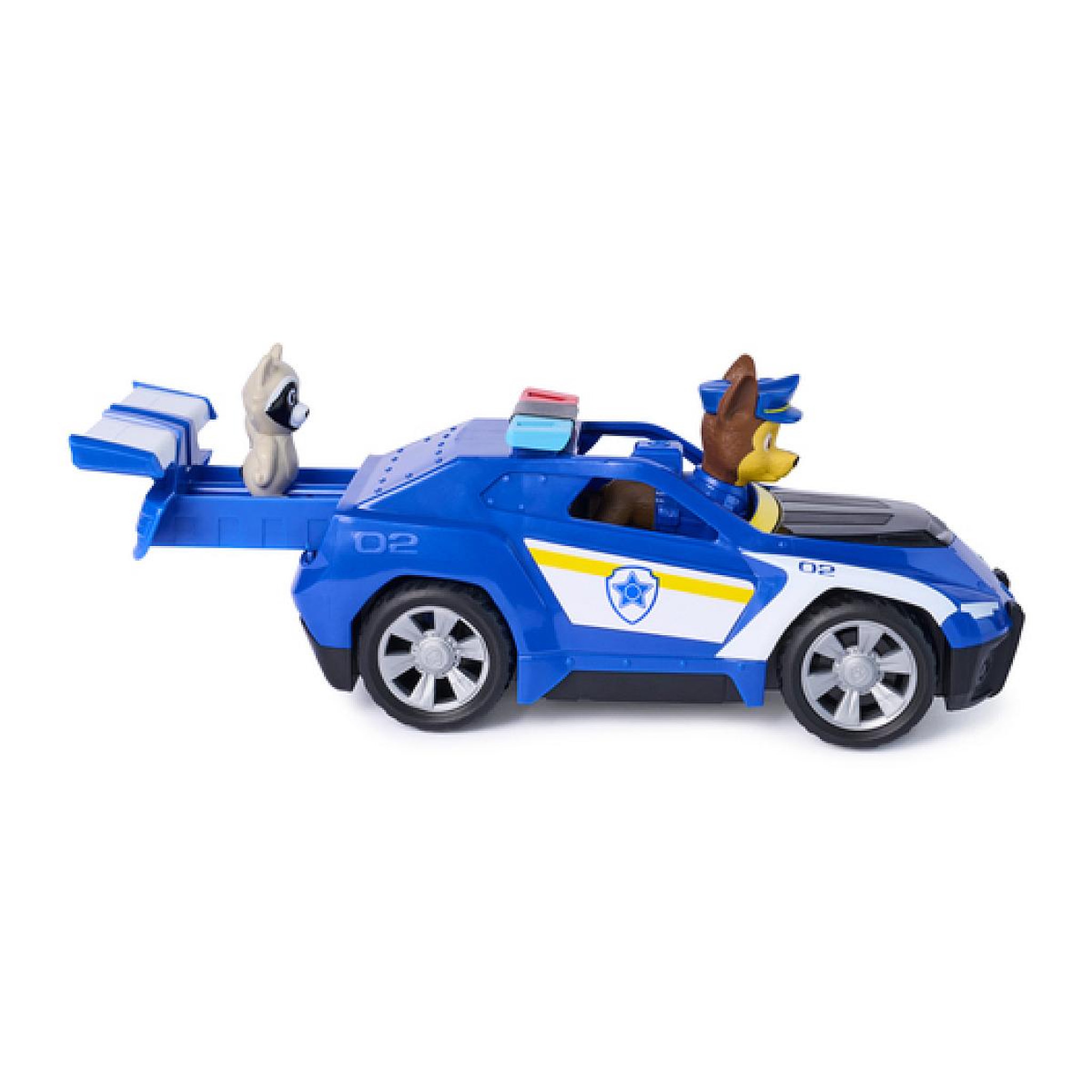 Voir la diapositive 5 : SpinMaster Pat Patrouille - Vehicule Figurine Chase et raton laveur - Search and Rescue Mission Detectives