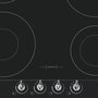 Voir la diapositive 2 : SMEG Plaque induction SI964NM Victoria