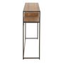 Voir la diapositive 3 : Paris Prix Console 1 Tiroir Design  Giuseppe  120cm Naturel