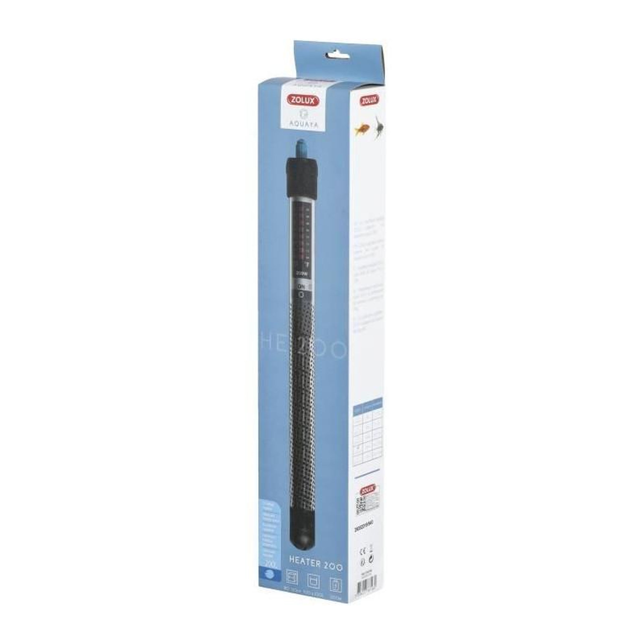 Voir la diapositive 2 : Zolux Chauffage - Zolux - Pour aquarium - Température réglable jusqu'a 34°C - 200W