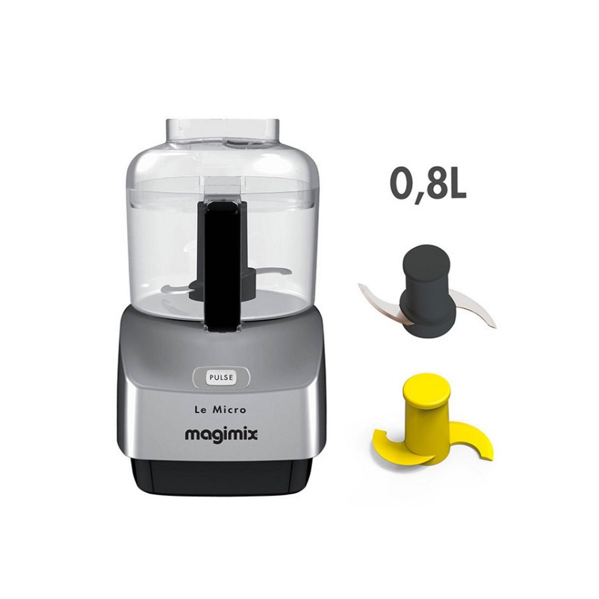 MAGIMIX Micro chrome mat base grise    e( 2) - 18115F