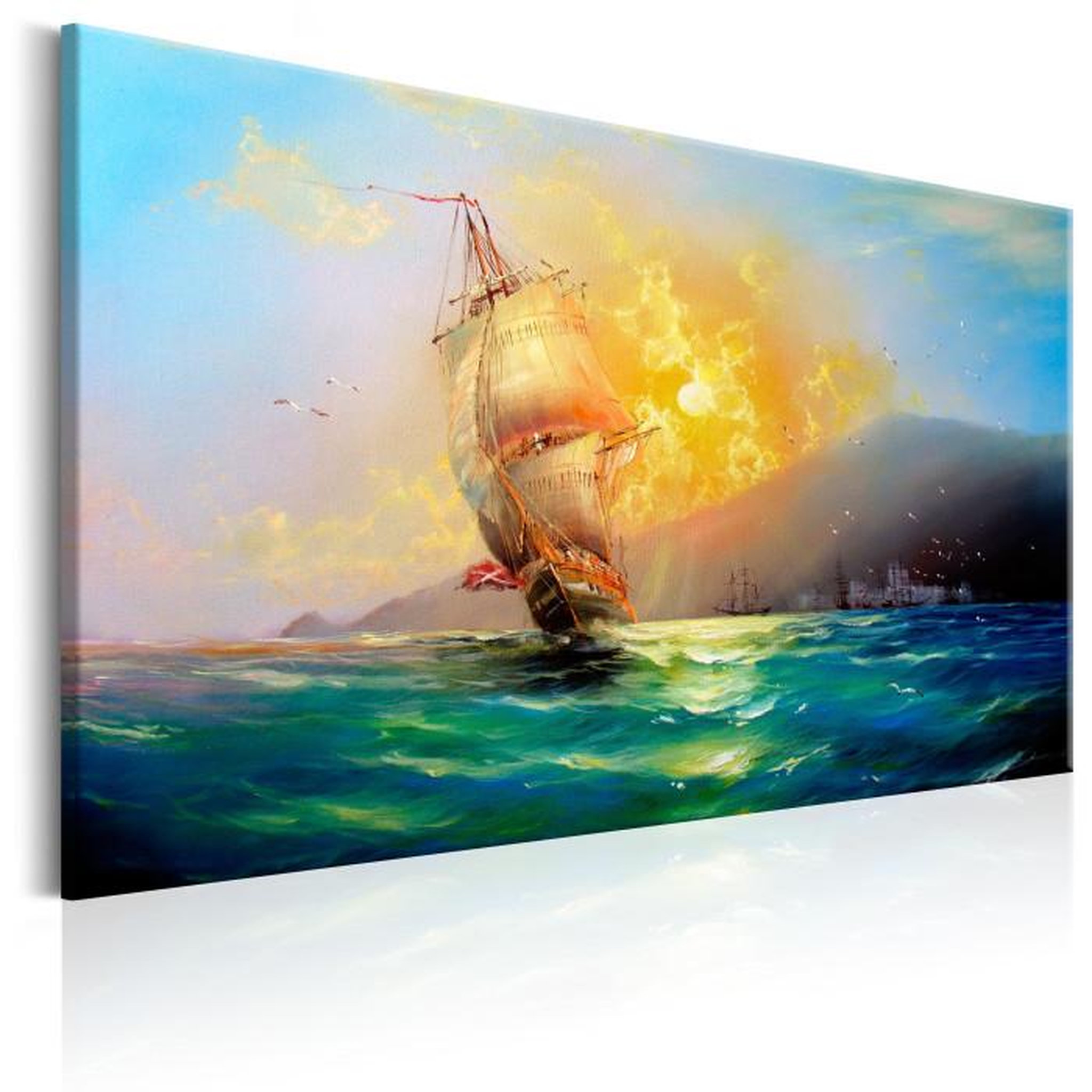 Paris Prix Tableau Imprimé  Burning Sky. Coloris disponibles : Multicolore
